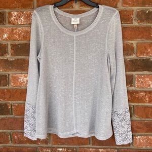 Knox Rose Lightweight Semi Sheer Sweater (M)